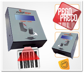 Terminal de consulta de preços Pego-Preço TCP/IP